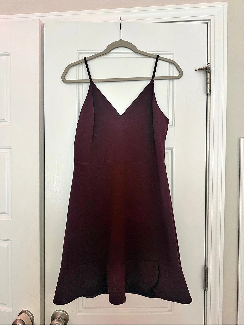 Express Maxi Slip Dress in Purple Size Medium Like New